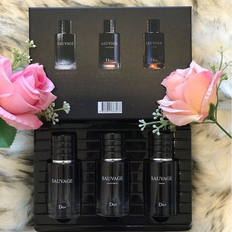 SAUVAGE Parfum Coffret cadeau pour hommes