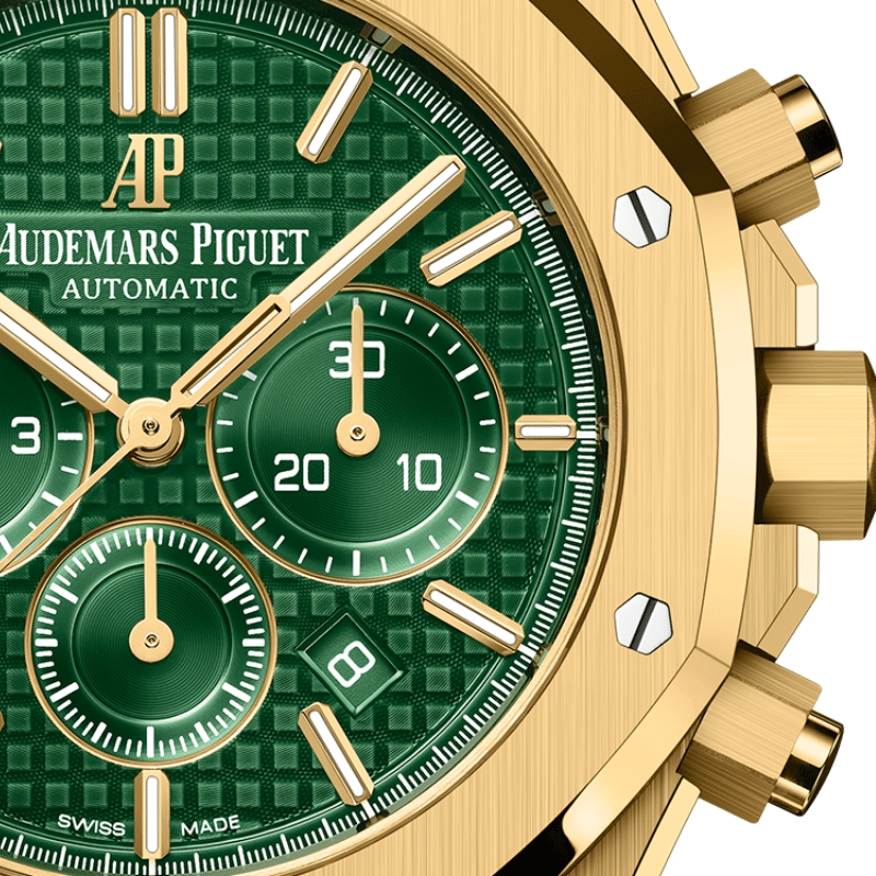 AP Royal Oak Chronograph Or Jaune/Vert