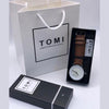 Tomi date et quartz analogique en cuir