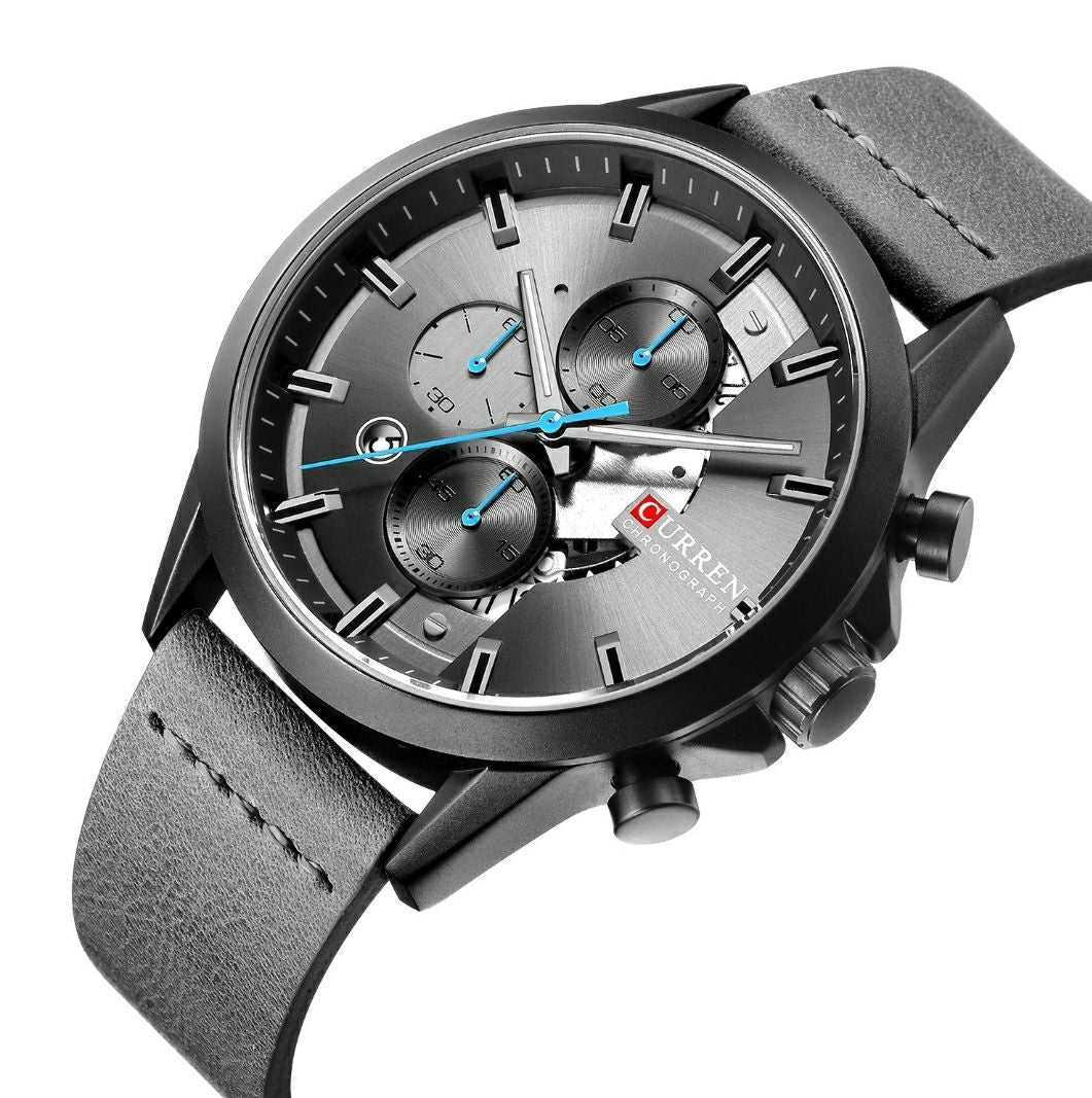 Montre élégante mouvement quartz