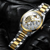 STYLISH MECHANICAL WATCH GOLD MAN