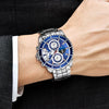 Benyar Chronograph Tableau Bleu